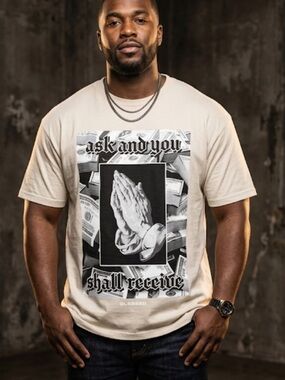 Blessed Ask and you shall Shirt Men’s Size 2XL